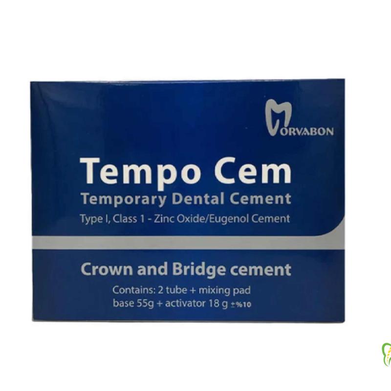 تمپ باند موقت بدون اوژنول موقت مروابن Tempo Cem Morvabon